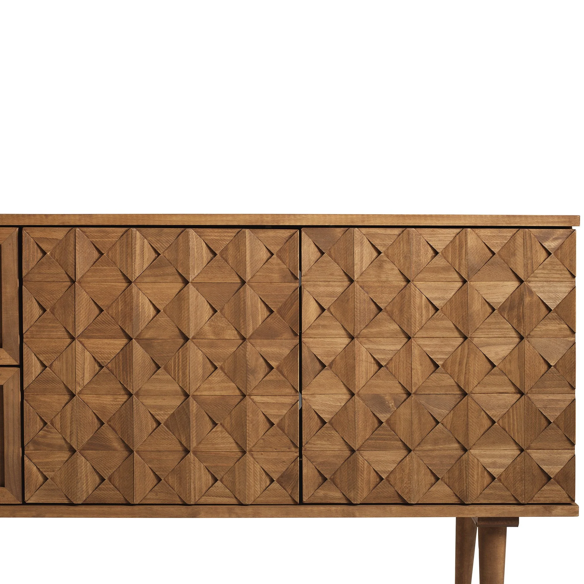 Tessa Solid Wood Prism Sideboard / TV Stand - Image 11