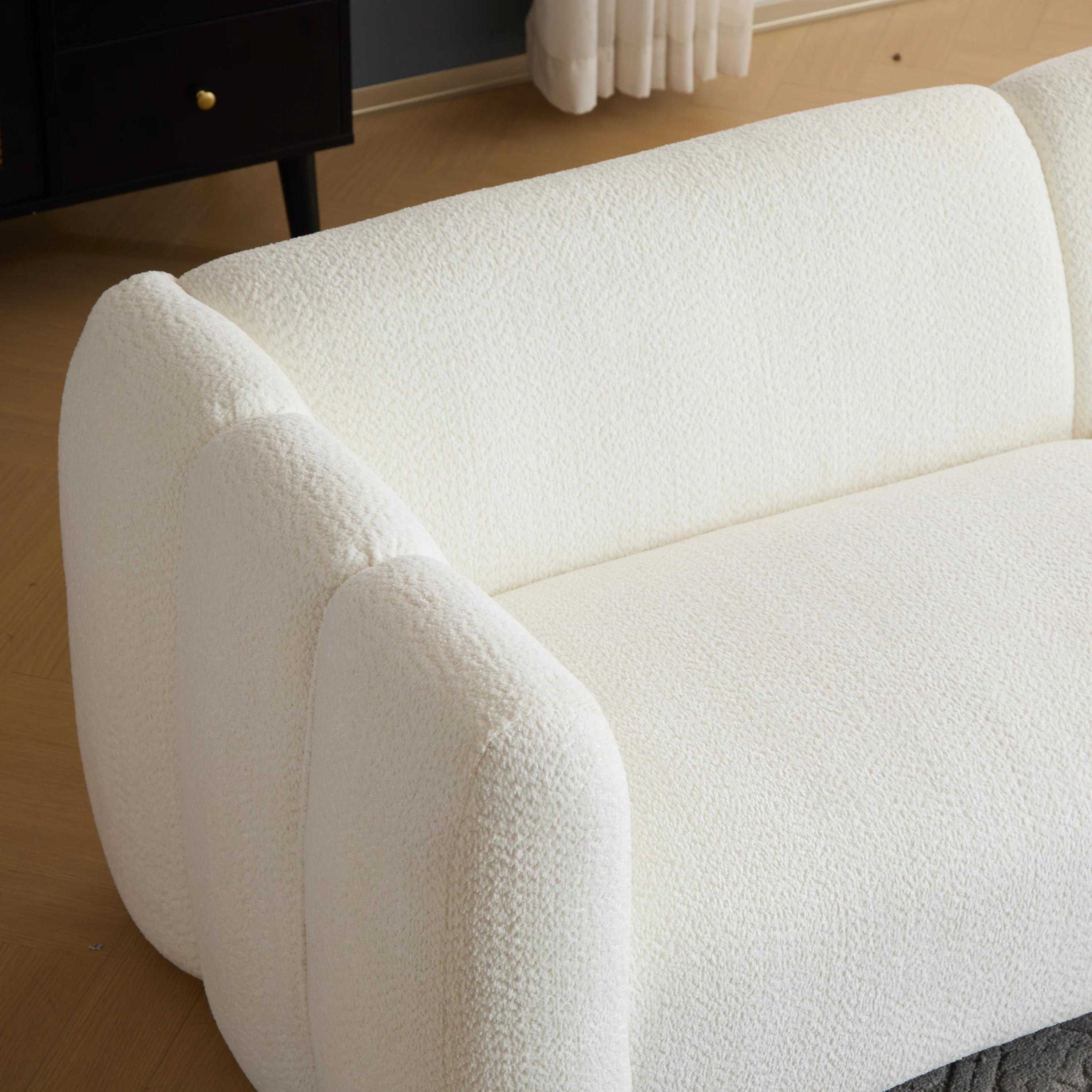 Tonson Wave Design Boucle Sofa - Image 12