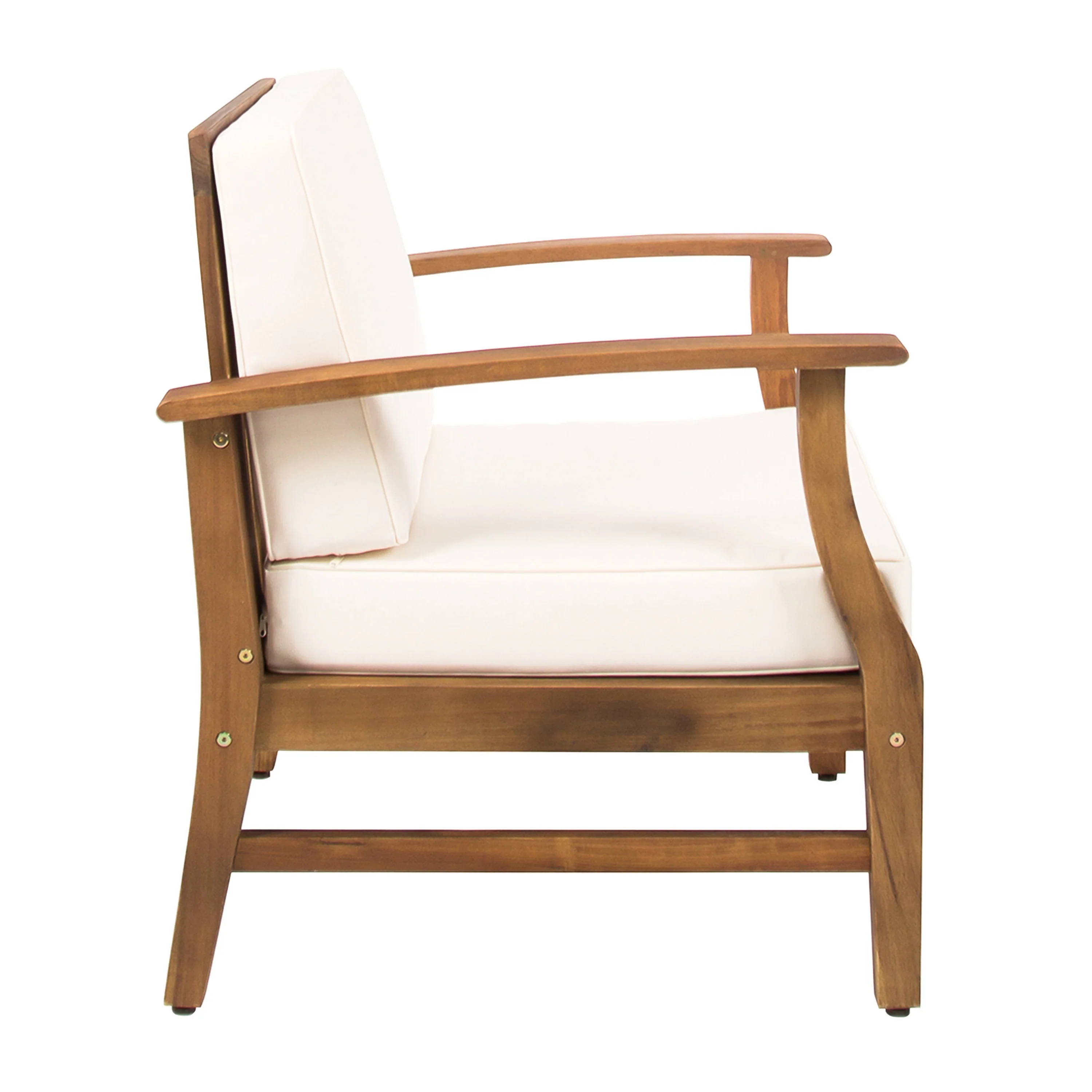Walker Edison | Traditional Wood Club Chair - Image 8