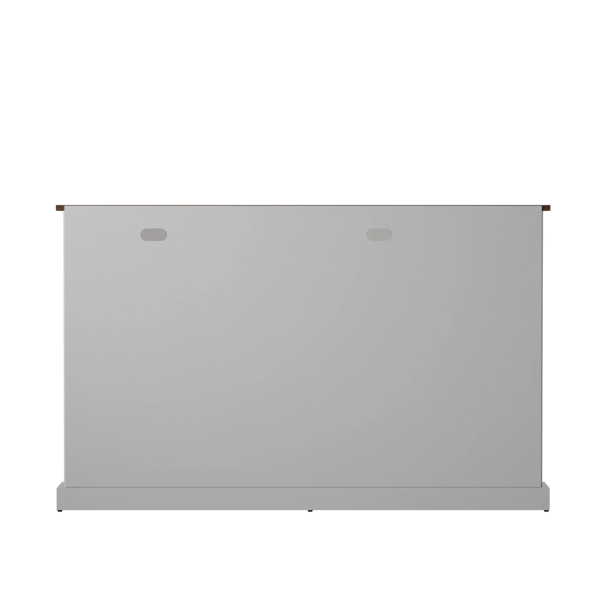 Farmhouse Window Pane Glass Doors Two Tone Buffet Sideboard - Image 11