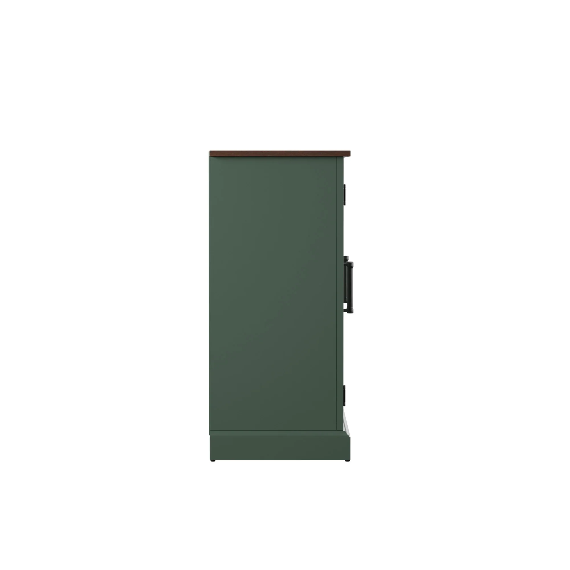 Farmhouse Window Pane Glass Doors Two Tone Buffet Sideboard - Image 17