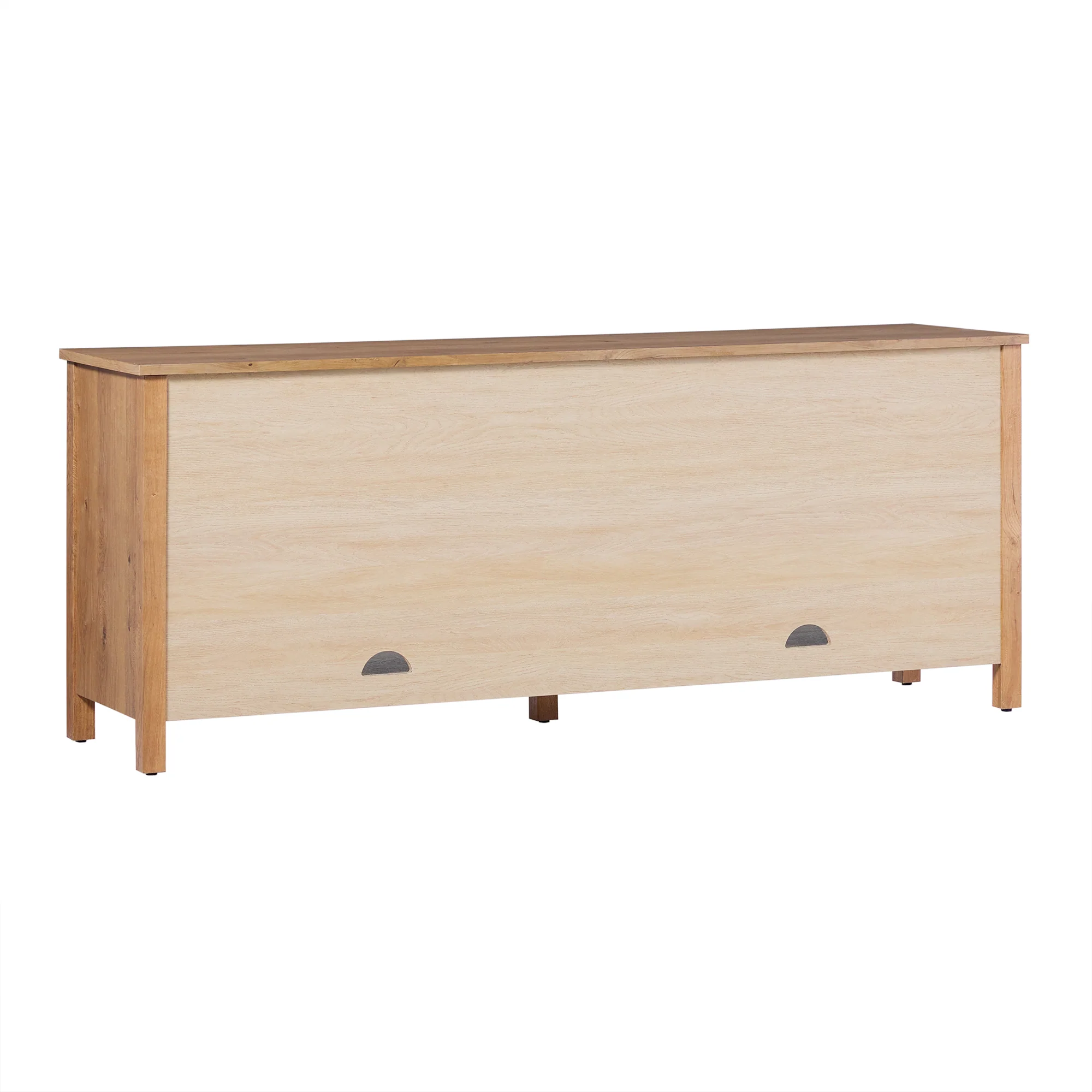 Harlow Modern Easy Assembly Glass Door 70” Sideboard TV Stand - Image 19